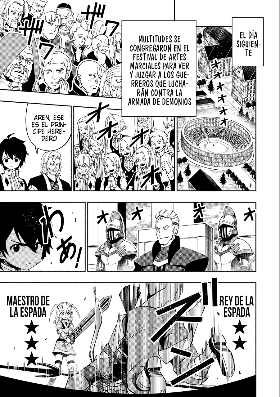 Hell Mode: Yarikomi Suki no Gamer wa Hai-settei no Isekai de Musou suru - Hajimari no Shoukanshi Capitulo 32: Festival de artes marciales de la academia página 16