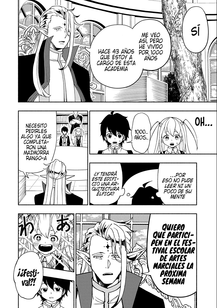 Hell Mode: Yarikomi Suki no Gamer wa Hai-settei no Isekai de Musou suru - Hajimari no Shoukanshi Capitulo 32: Festival de artes marciales de la academia página 7