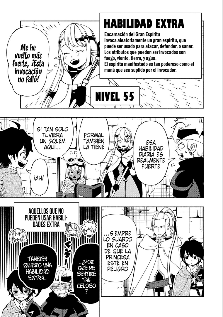 Hell Mode: Yarikomi Suki no Gamer wa Hai-settei no Isekai de Musou suru - Hajimari no Shoukanshi Capitulo 35: La profecía del Rey Elemental página 16