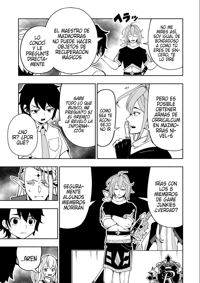 Hell Mode: Yarikomi Suki no Gamer wa Hai-settei no Isekai de Musou suru - Hajimari no Shoukanshi Capitulo 35: La profecía del Rey Elemental página 22