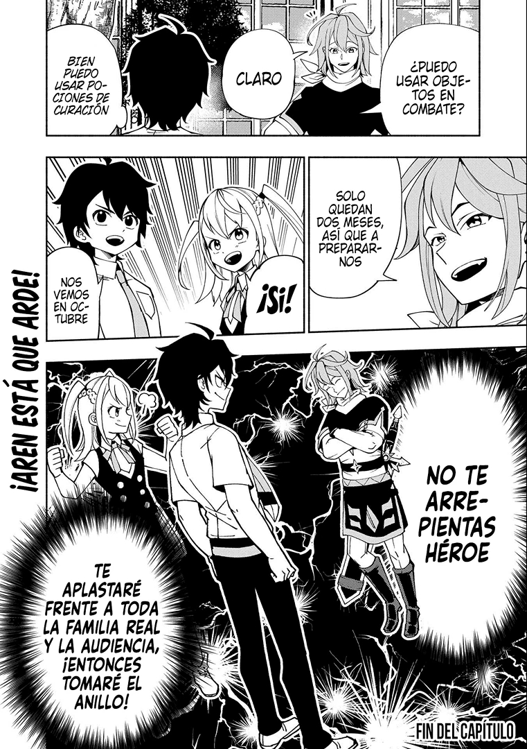 Hell Mode: Yarikomi Suki no Gamer wa Hai-settei no Isekai de Musou suru - Hajimari no Shoukanshi Capitulo 35: La profecía del Rey Elemental página 25