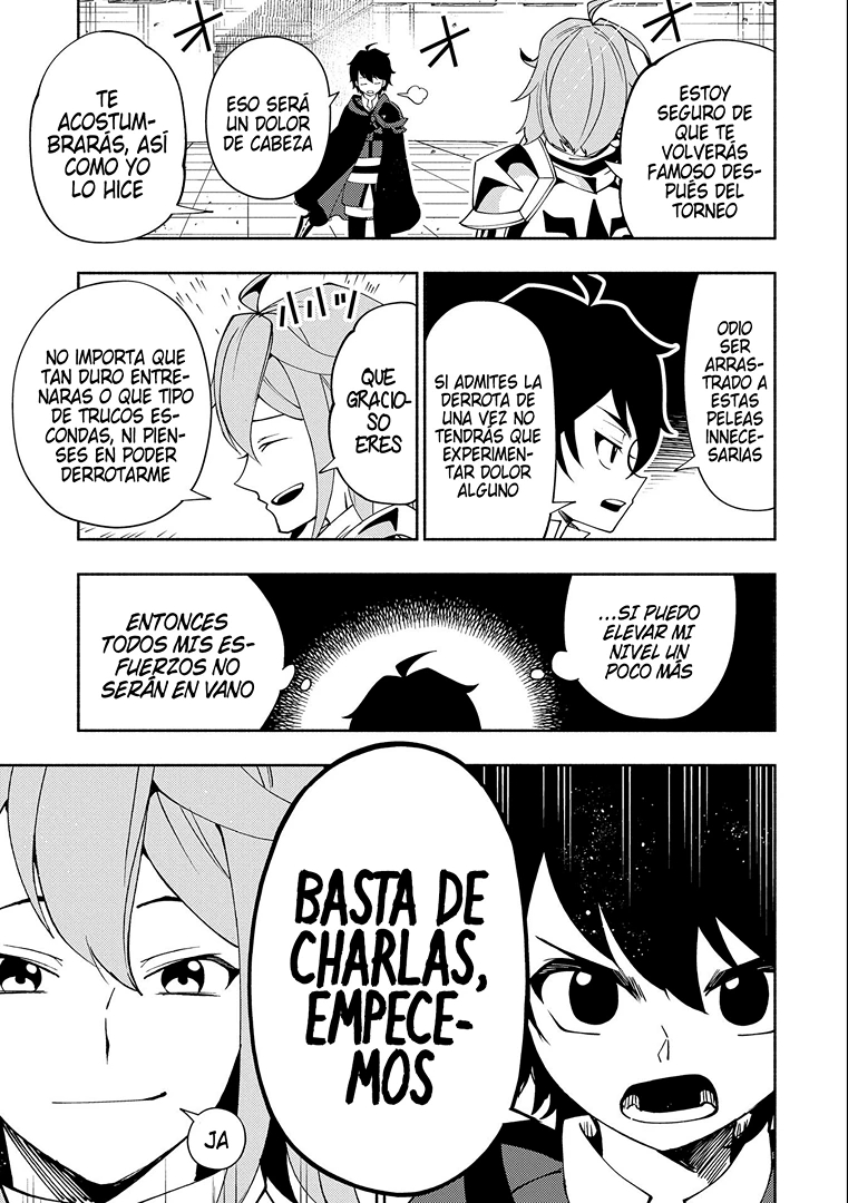 Hell Mode: Yarikomi Suki no Gamer wa Hai-settei no Isekai de Musou suru - Hajimari no Shoukanshi Capitulo 37: Héroe vs invocador página 17
