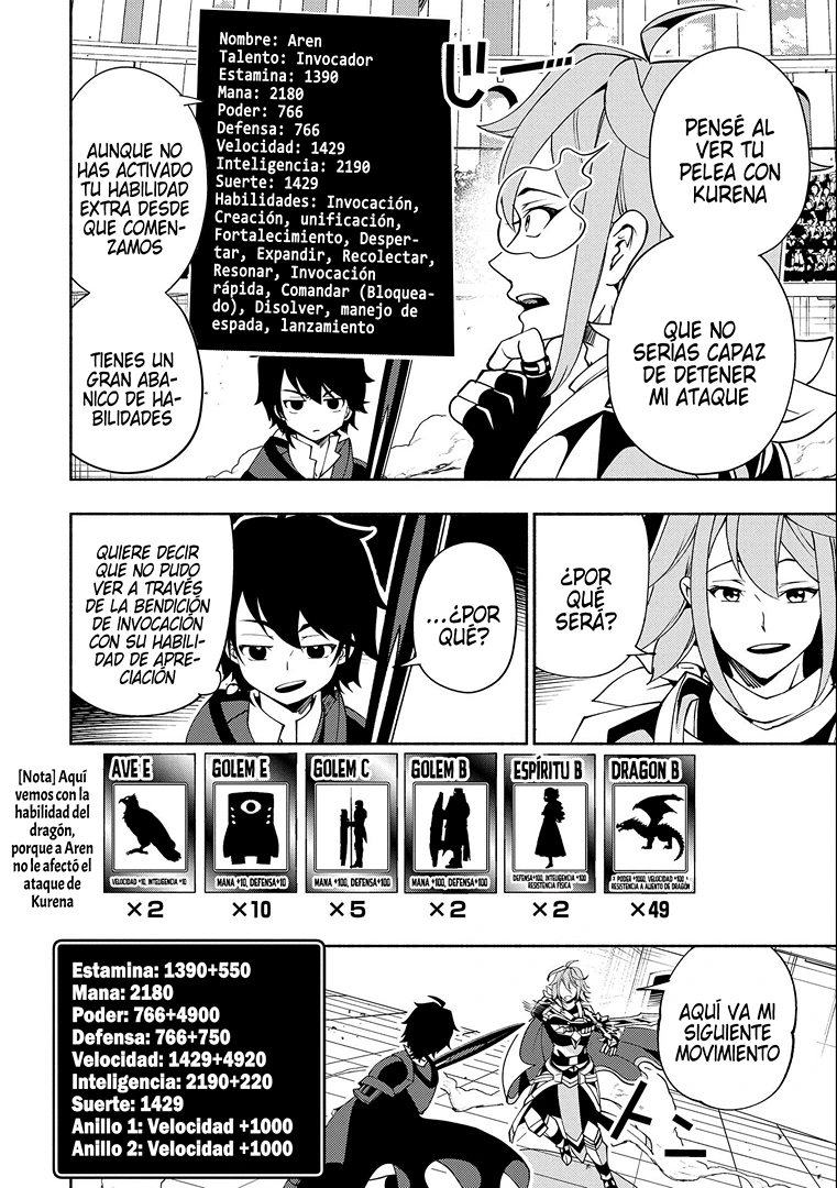 Hell Mode: Yarikomi Suki no Gamer wa Hai-settei no Isekai de Musou suru - Hajimari no Shoukanshi Capitulo 37: Héroe vs invocador página 20
