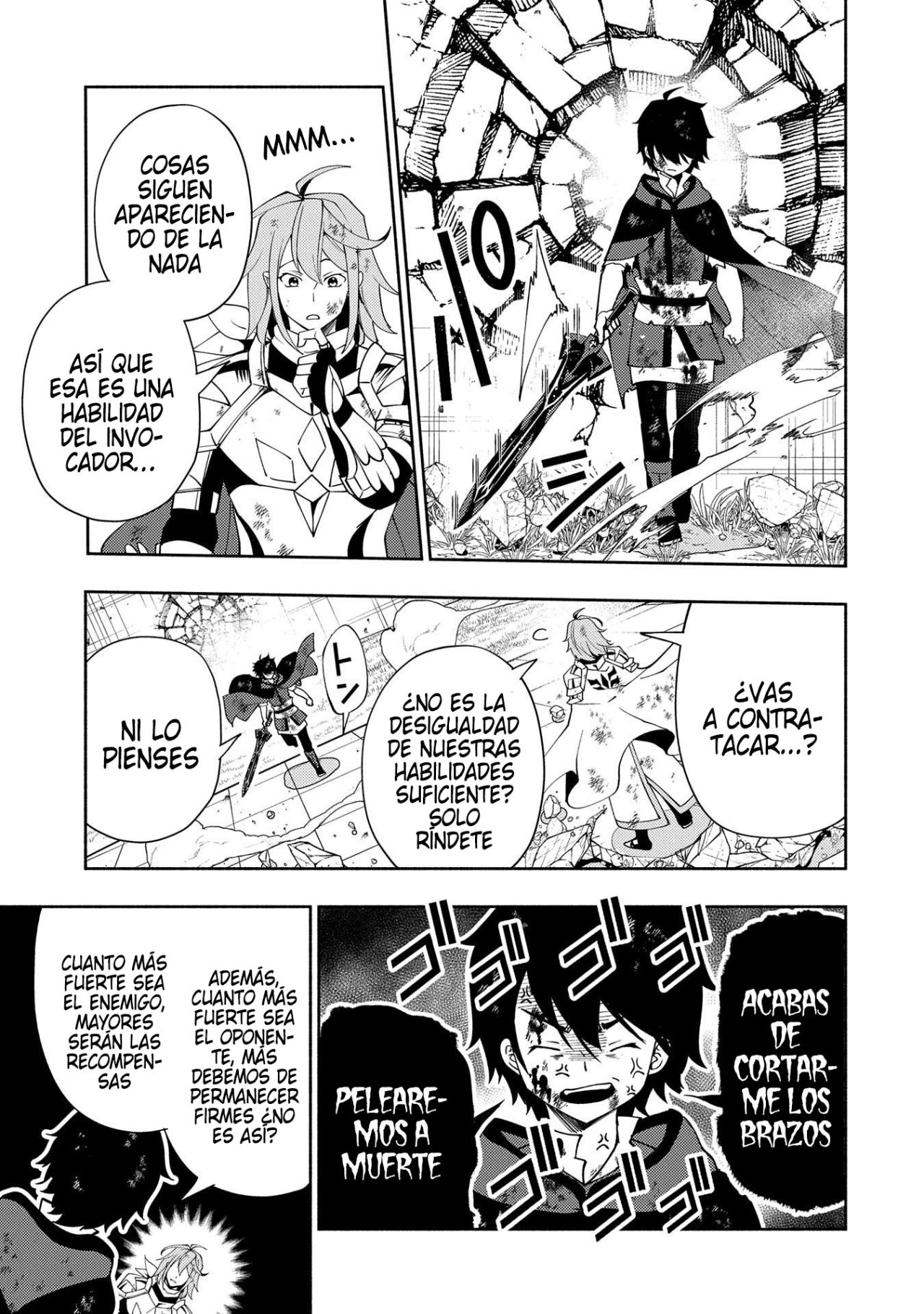 Hell Mode: Yarikomi Suki no Gamer wa Hai-settei no Isekai de Musou suru - Hajimari no Shoukanshi Capitulo 39: El invocador del principio página 13