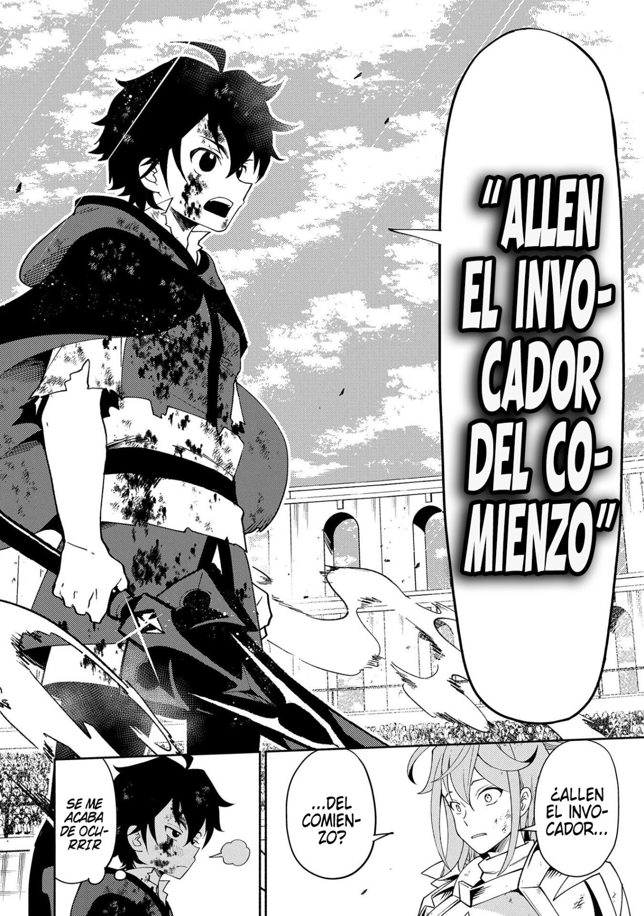 Hell Mode: Yarikomi Suki no Gamer wa Hai-settei no Isekai de Musou suru - Hajimari no Shoukanshi Capitulo 39: El invocador del principio página 16
