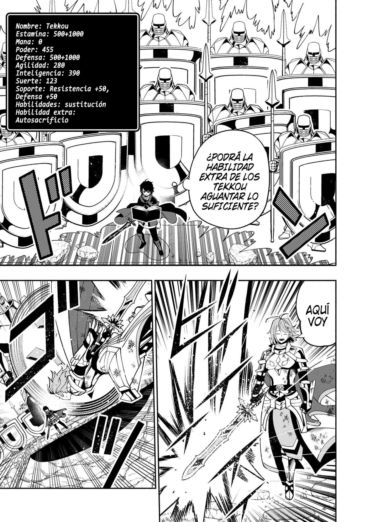 Hell Mode: Yarikomi Suki no Gamer wa Hai-settei no Isekai de Musou suru - Hajimari no Shoukanshi Capitulo 39: El invocador del principio página 8