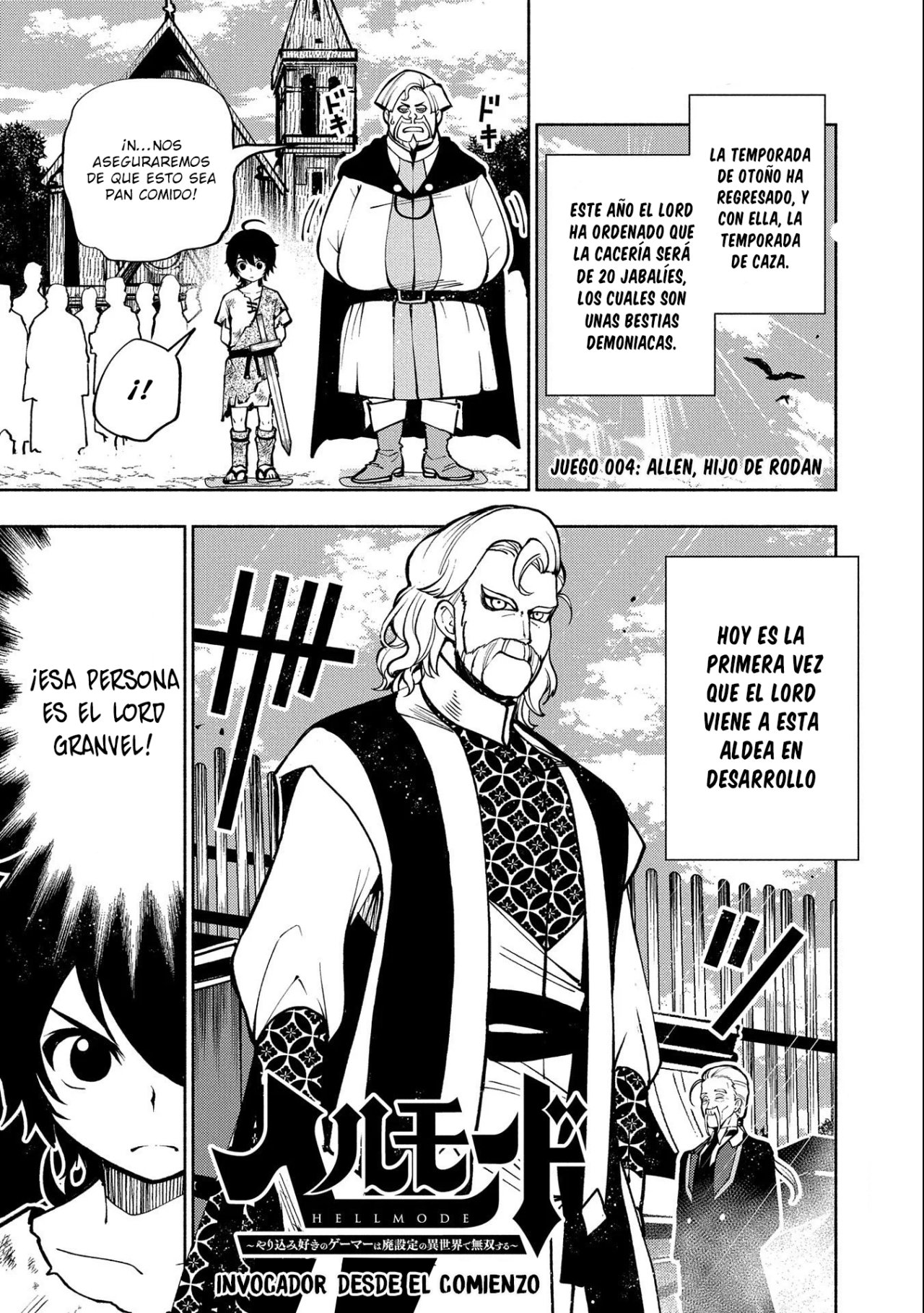 Hell Mode: Yarikomi Suki no Gamer wa Hai-settei no Isekai de Musou suru - Hajimari no Shoukanshi Capitulo 4: Invocador desde el comienzo página 2