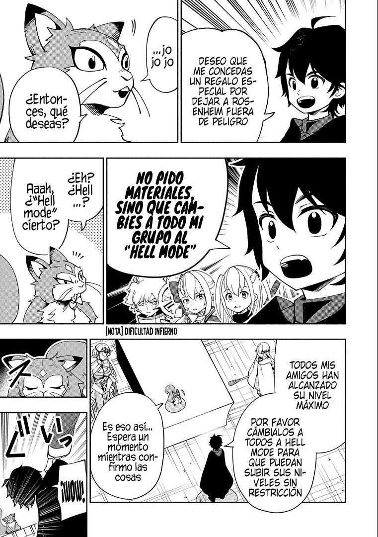 Hell Mode: Yarikomi Suki no Gamer wa Hai-settei no Isekai de Musou suru - Hajimari no Shoukanshi Capitulo 42: Rozen página 16