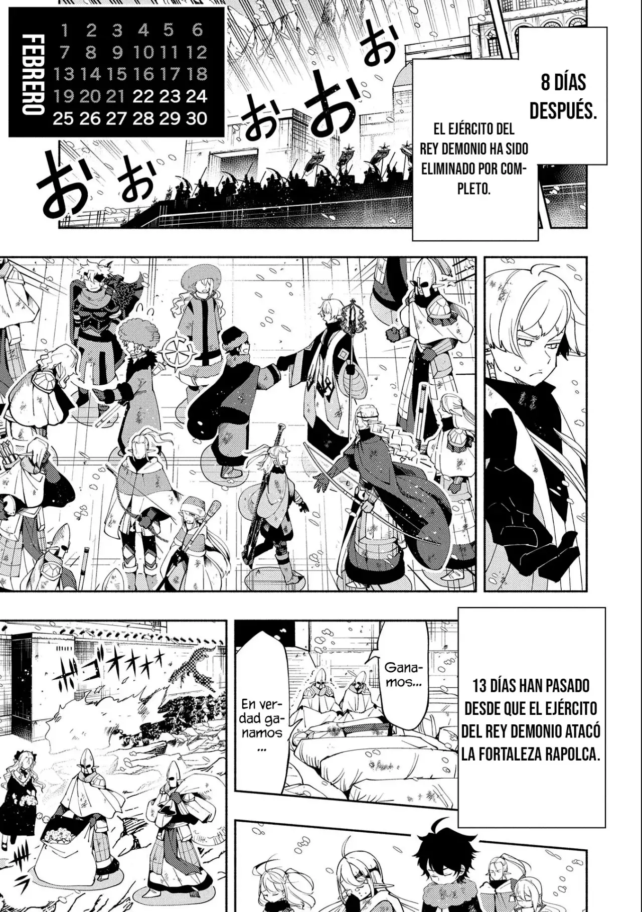 Hell Mode: Yarikomi Suki no Gamer wa Hai-settei no Isekai de Musou suru - Hajimari no Shoukanshi Capitulo 50 página 8