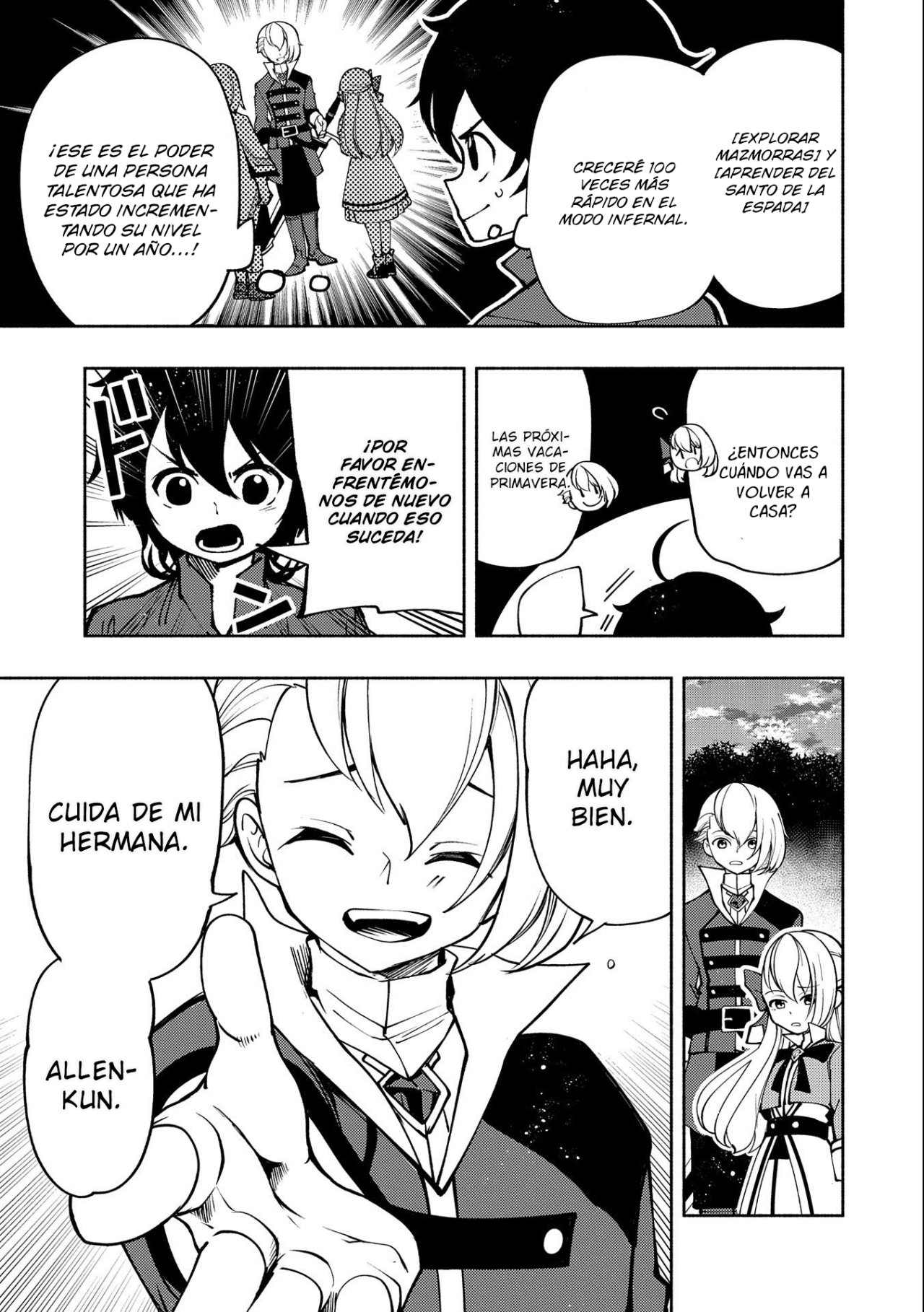 Hell Mode: Yarikomi Suki no Gamer wa Hai-settei no Isekai de Musou suru - Hajimari no Shoukanshi Capitulo 7: Partida 7 Conociendo a Mihai página 26
