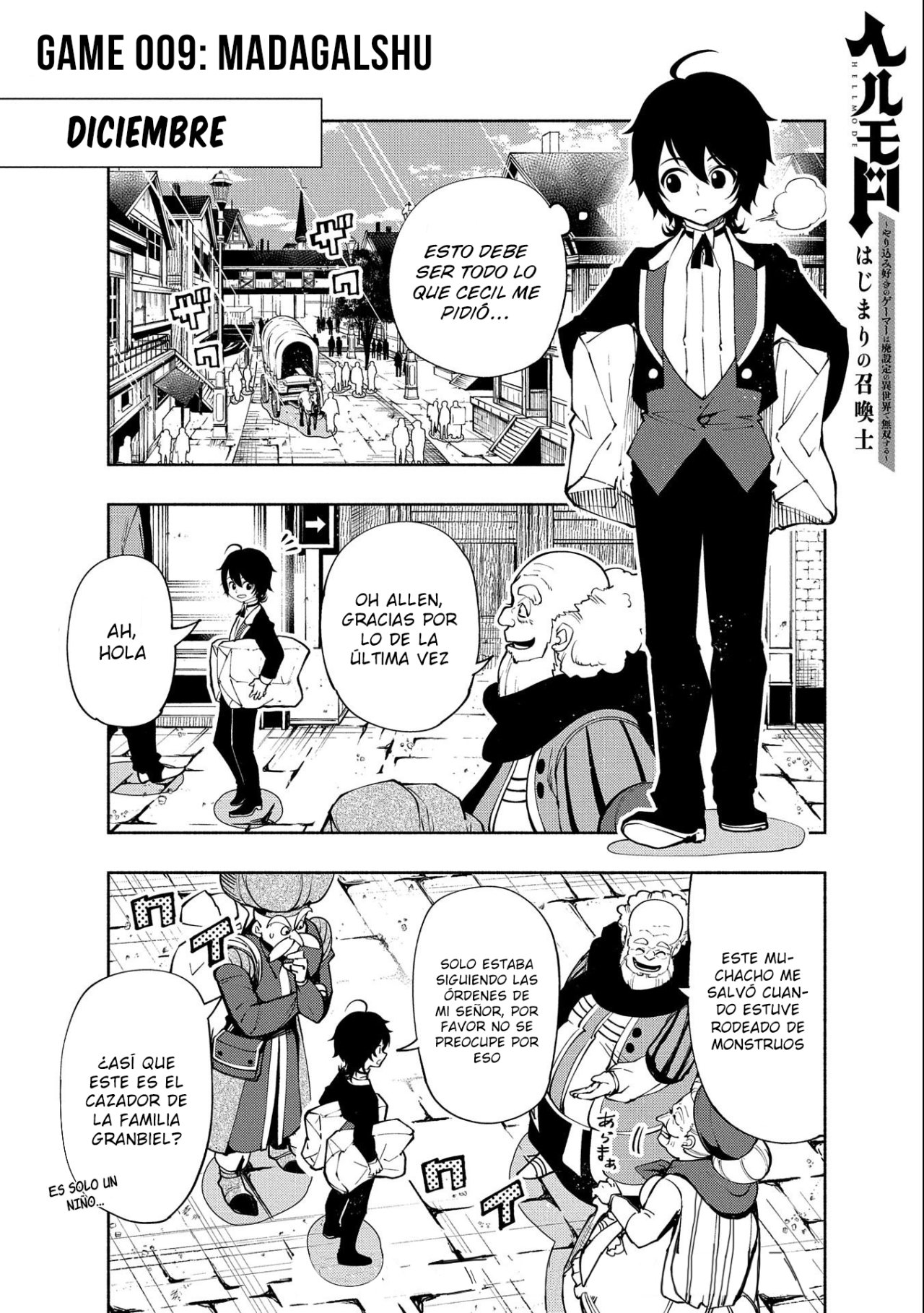 Hell Mode: Yarikomi Suki no Gamer wa Hai-settei no Isekai de Musou suru - Hajimari no Shoukanshi Capitulo 9: Madagalshu página 2