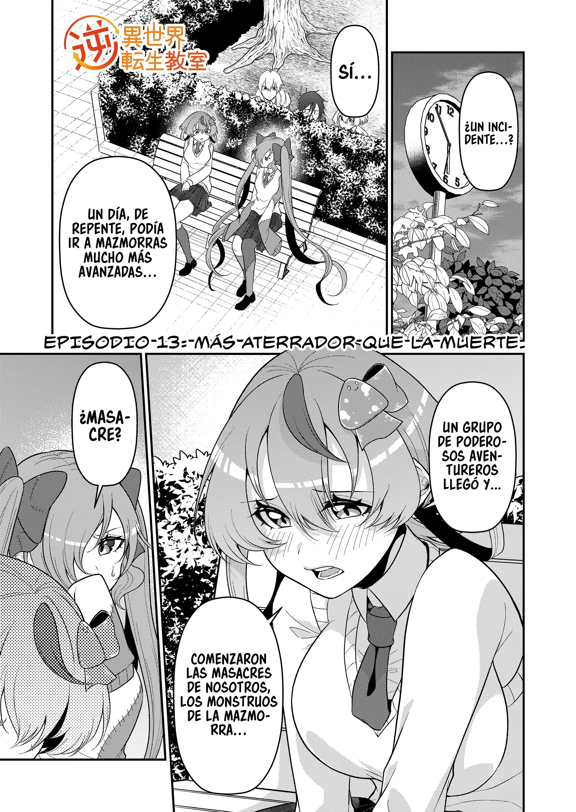 Gyaku Isekai Tensei Kyoushitsu Capitulo 13 página 3