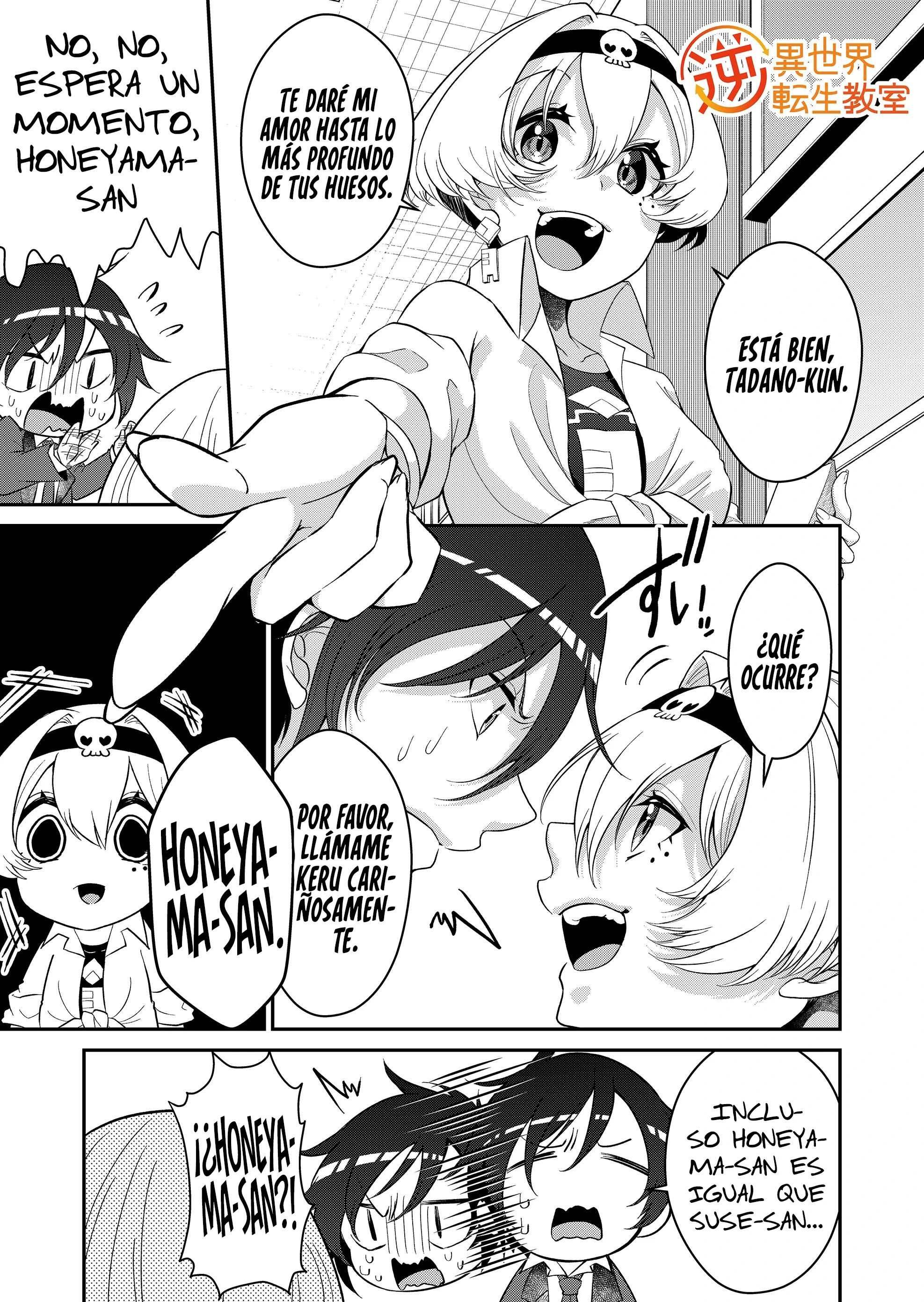 Gyaku Isekai Tensei Kyoushitsu Capitulo 4 página 3