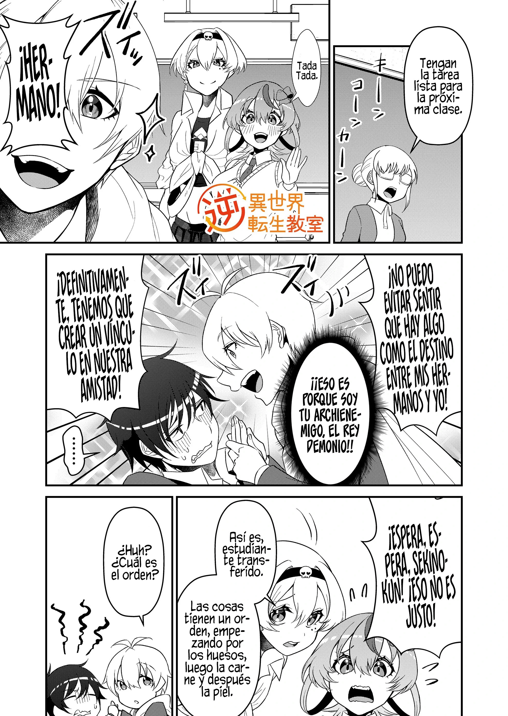 Gyaku Isekai Tensei Kyoushitsu Capitulo 6 página 3