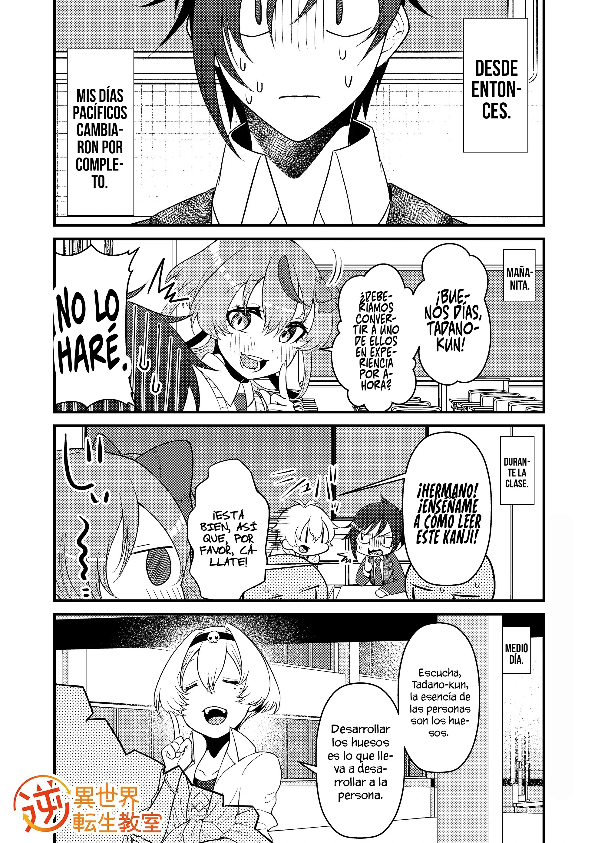 Gyaku Isekai Tensei Kyoushitsu Capitulo 9 página 3