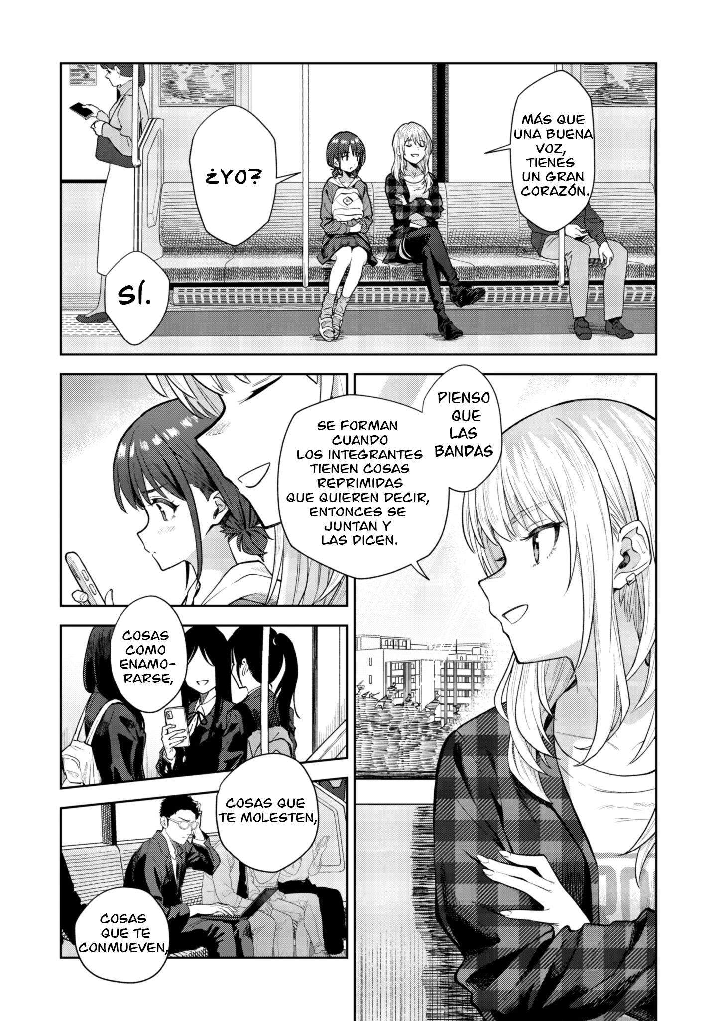Girls Band Cry Capitulo 3.1 página 7