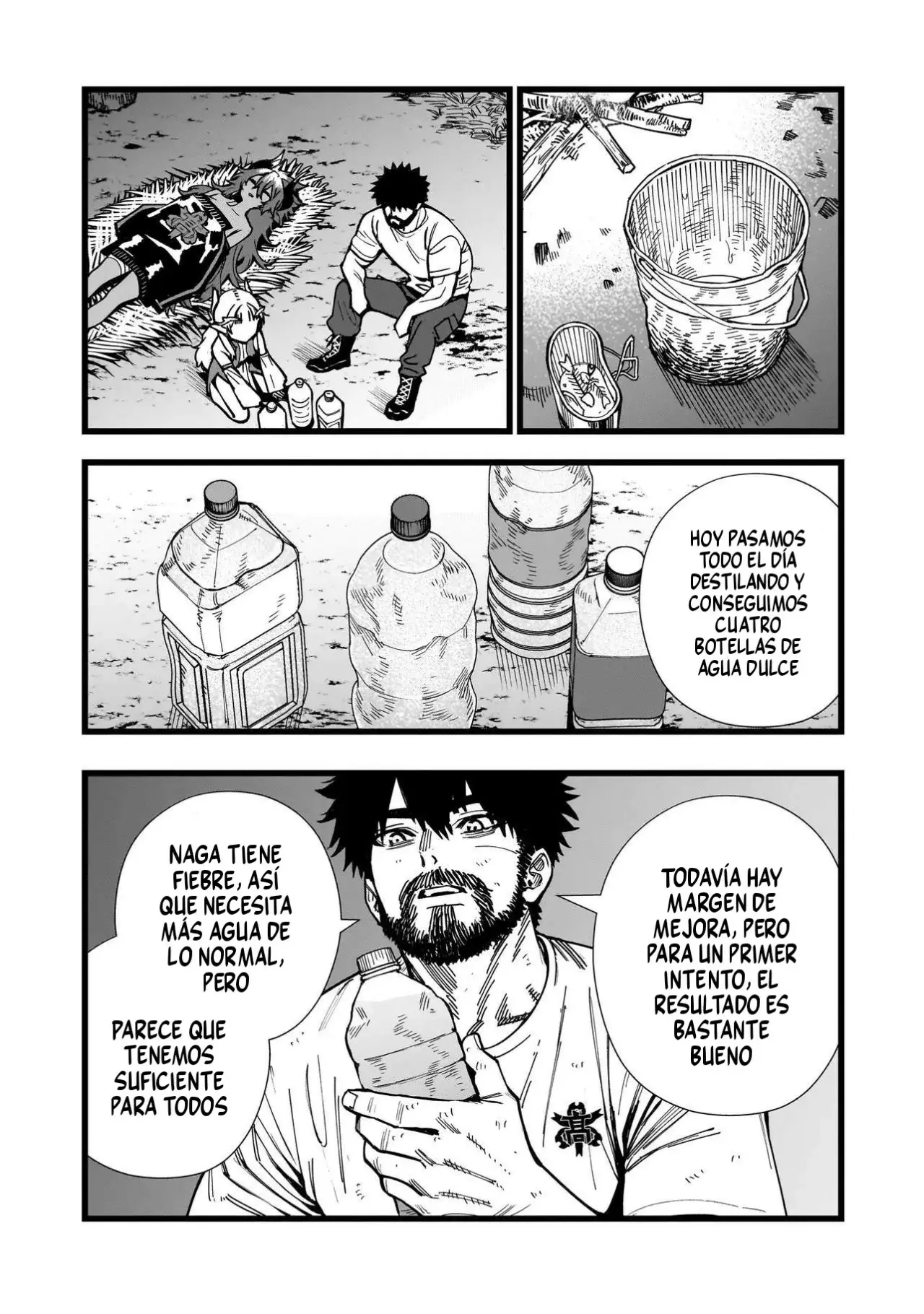 SENKI SURVIVAL SAGA - ISEKAI NO UNMEI WO KAKETA MUJINTOU FUJUN ISEIKOUYU Capitulo 10 página 17