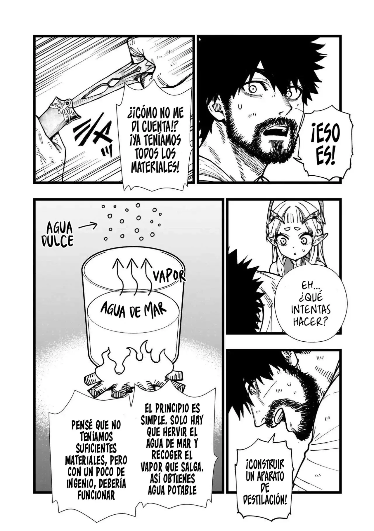 SENKI SURVIVAL SAGA - ISEKAI NO UNMEI WO KAKETA MUJINTOU FUJUN ISEIKOUYU Capitulo 10 página 6