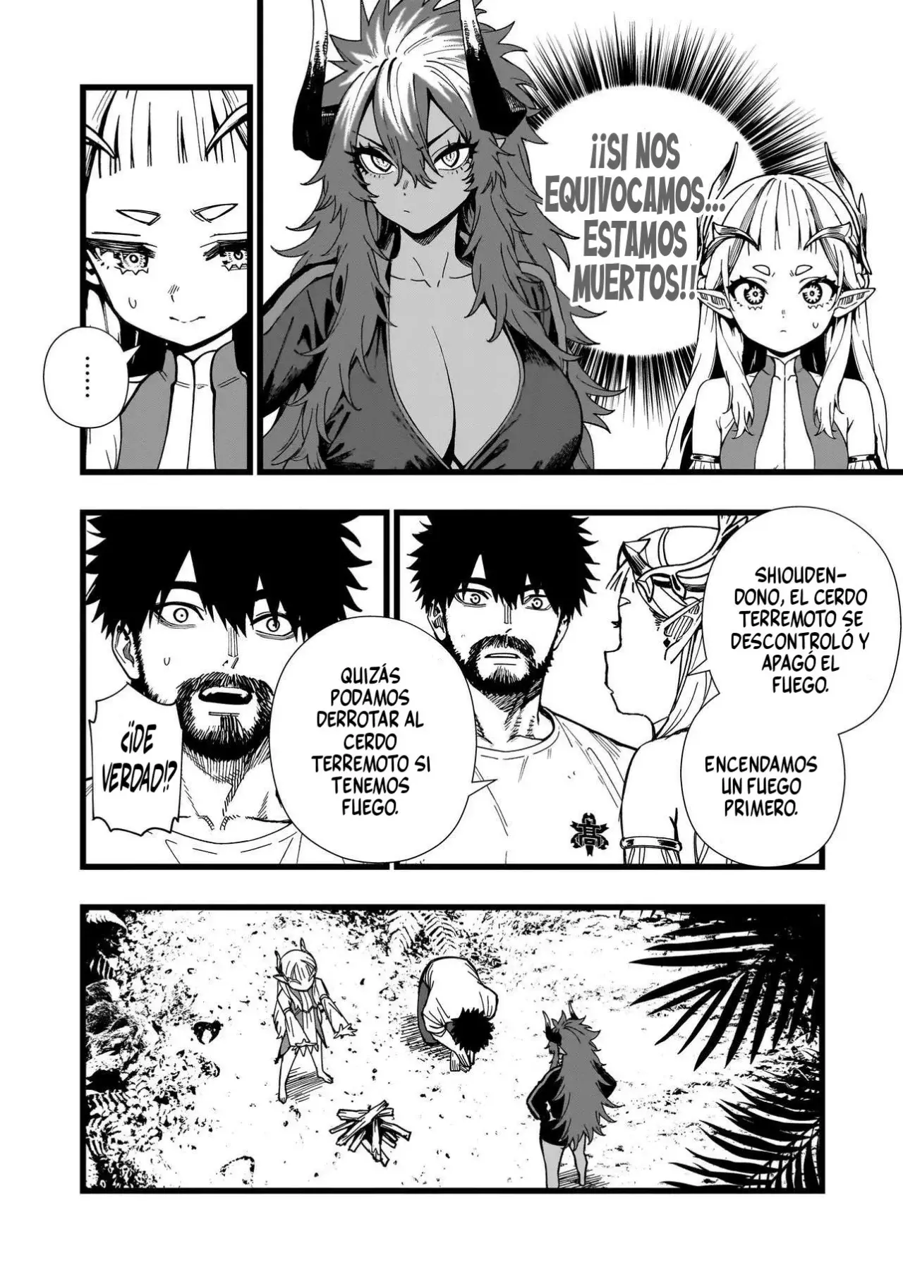 SENKI SURVIVAL SAGA - ISEKAI NO UNMEI WO KAKETA MUJINTOU FUJUN ISEIKOUYU Capitulo 12 página 16