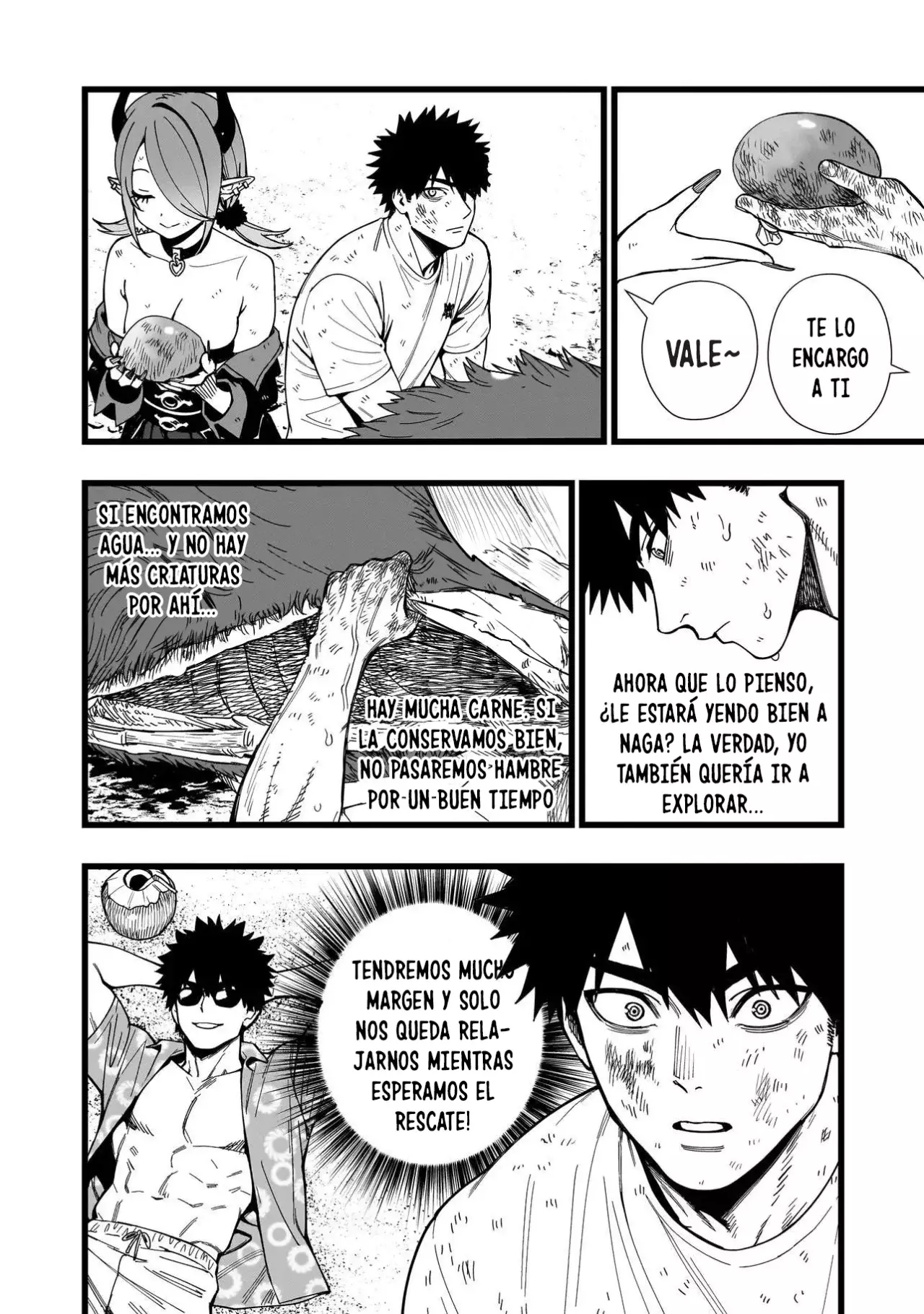 SENKI SURVIVAL SAGA - ISEKAI NO UNMEI WO KAKETA MUJINTOU FUJUN ISEIKOUYU Capitulo 15 página 12