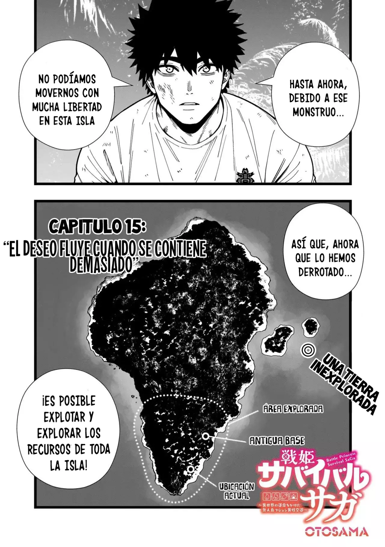 SENKI SURVIVAL SAGA - ISEKAI NO UNMEI WO KAKETA MUJINTOU FUJUN ISEIKOUYU Capitulo 15 página 3