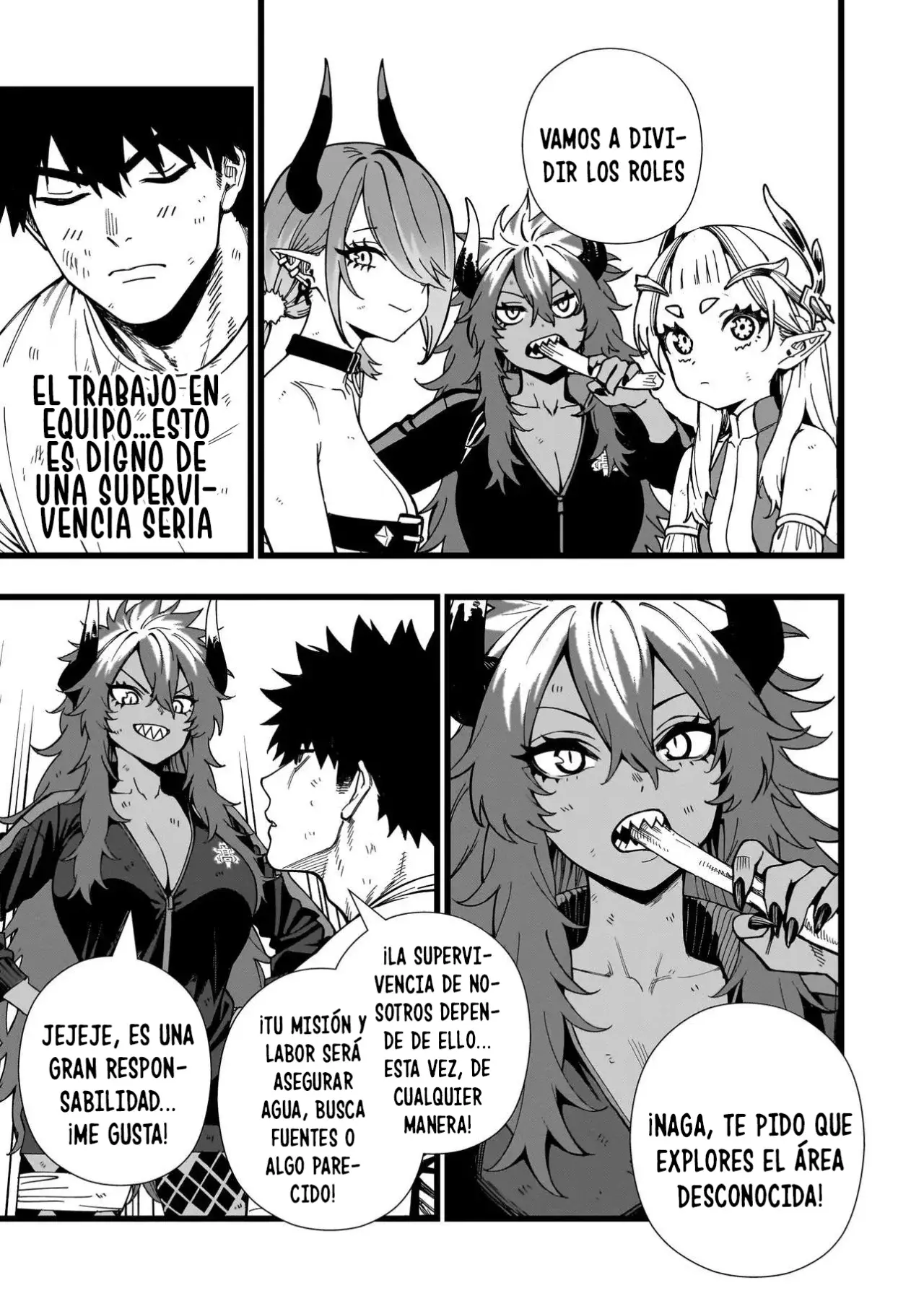 SENKI SURVIVAL SAGA - ISEKAI NO UNMEI WO KAKETA MUJINTOU FUJUN ISEIKOUYU Capitulo 15 página 5
