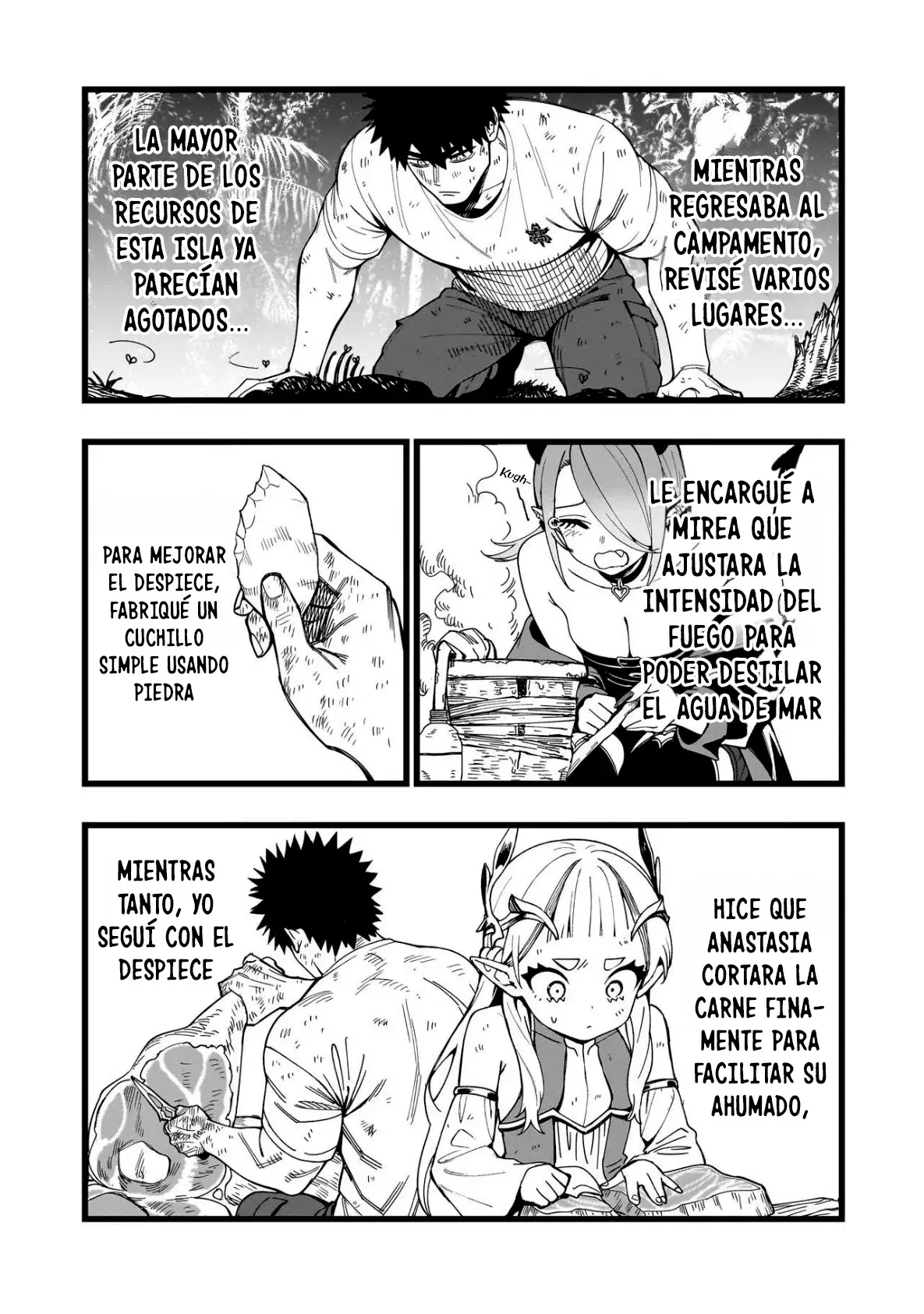 SENKI SURVIVAL SAGA - ISEKAI NO UNMEI WO KAKETA MUJINTOU FUJUN ISEIKOUYU Capitulo 16 página 11