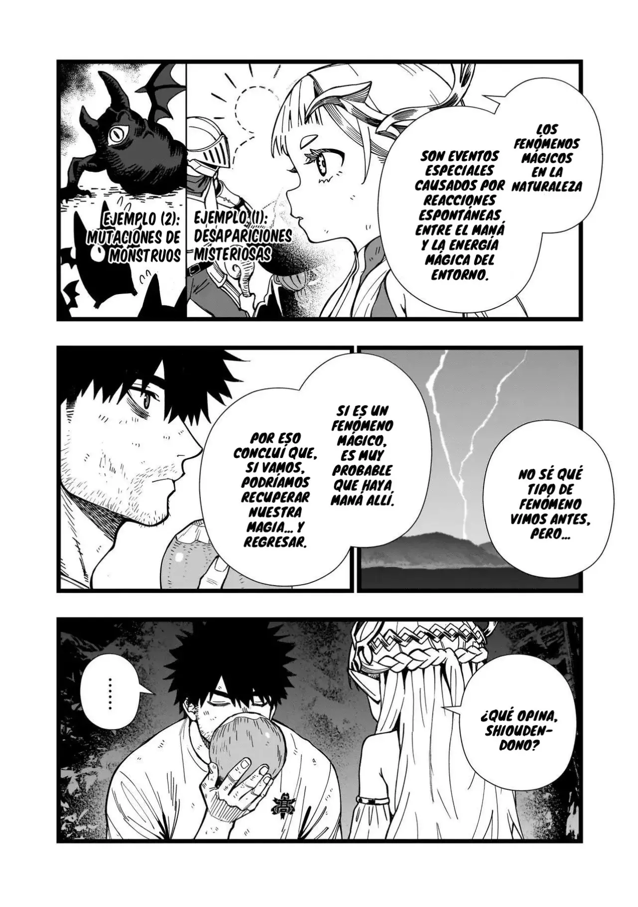 SENKI SURVIVAL SAGA - ISEKAI NO UNMEI WO KAKETA MUJINTOU FUJUN ISEIKOUYU Capitulo 17 página 16