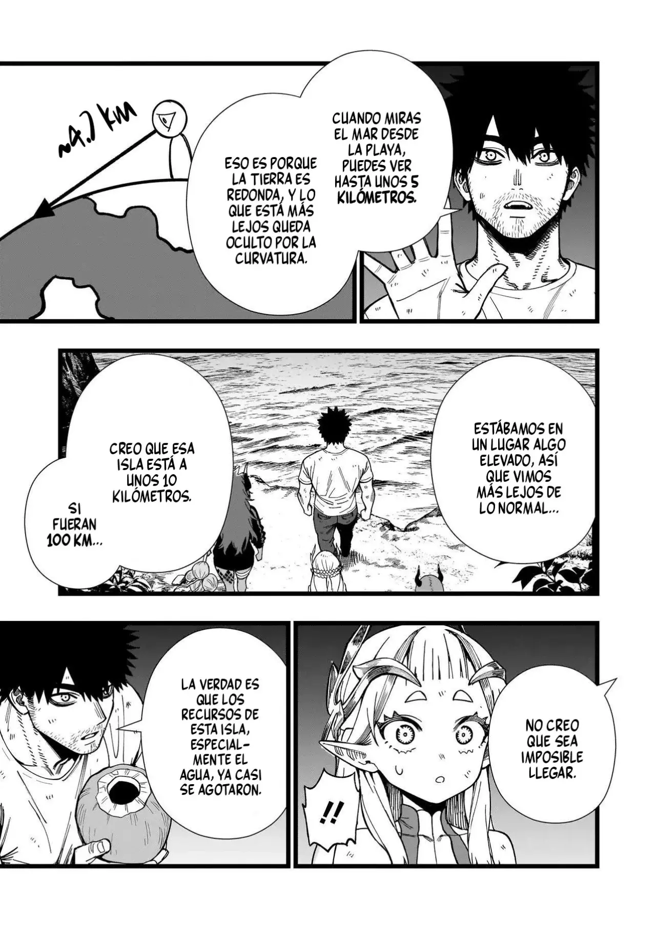 SENKI SURVIVAL SAGA - ISEKAI NO UNMEI WO KAKETA MUJINTOU FUJUN ISEIKOUYU Capitulo 17 página 17