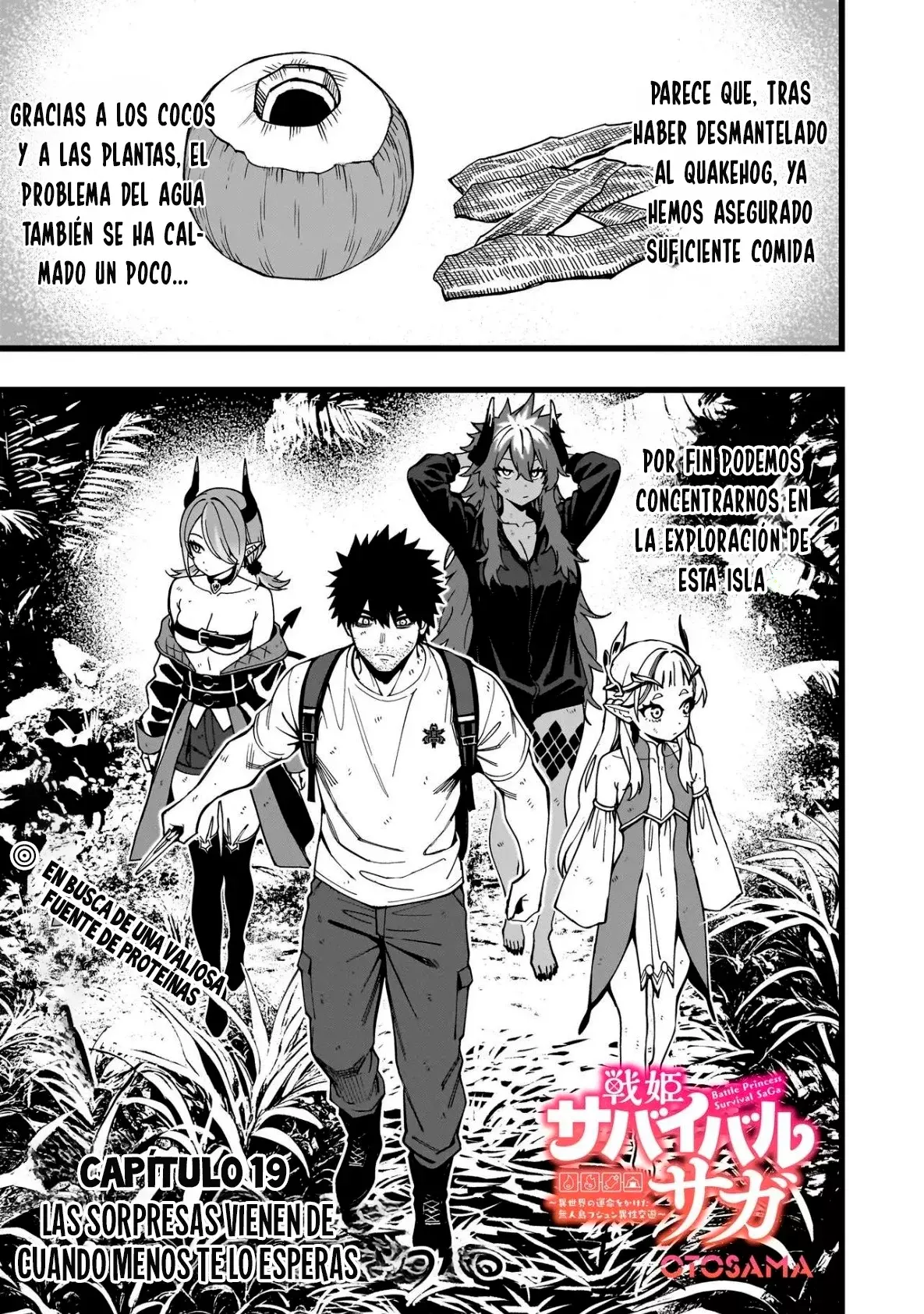 SENKI SURVIVAL SAGA - ISEKAI NO UNMEI WO KAKETA MUJINTOU FUJUN ISEIKOUYU Capitulo 19 página 2
