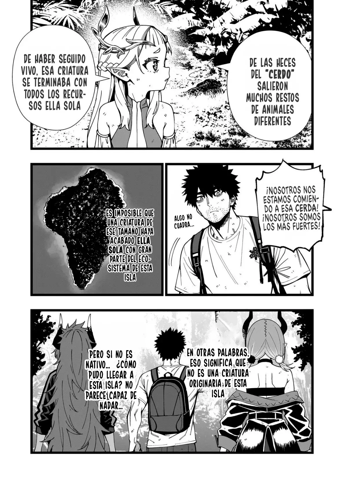 SENKI SURVIVAL SAGA - ISEKAI NO UNMEI WO KAKETA MUJINTOU FUJUN ISEIKOUYU Capitulo 19 página 5