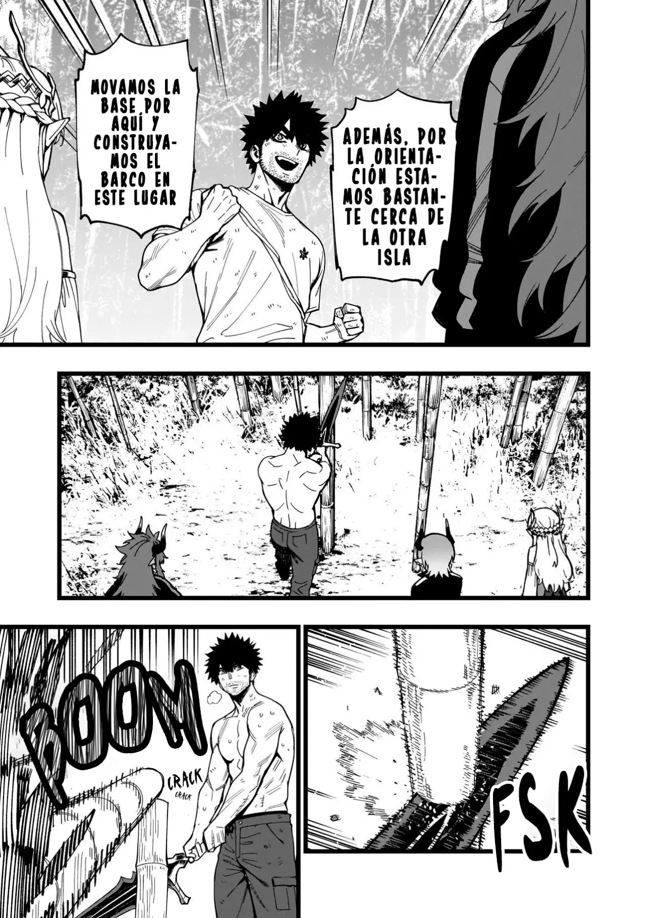 SENKI SURVIVAL SAGA - ISEKAI NO UNMEI WO KAKETA MUJINTOU FUJUN ISEIKOUYU Capitulo 23 página 14