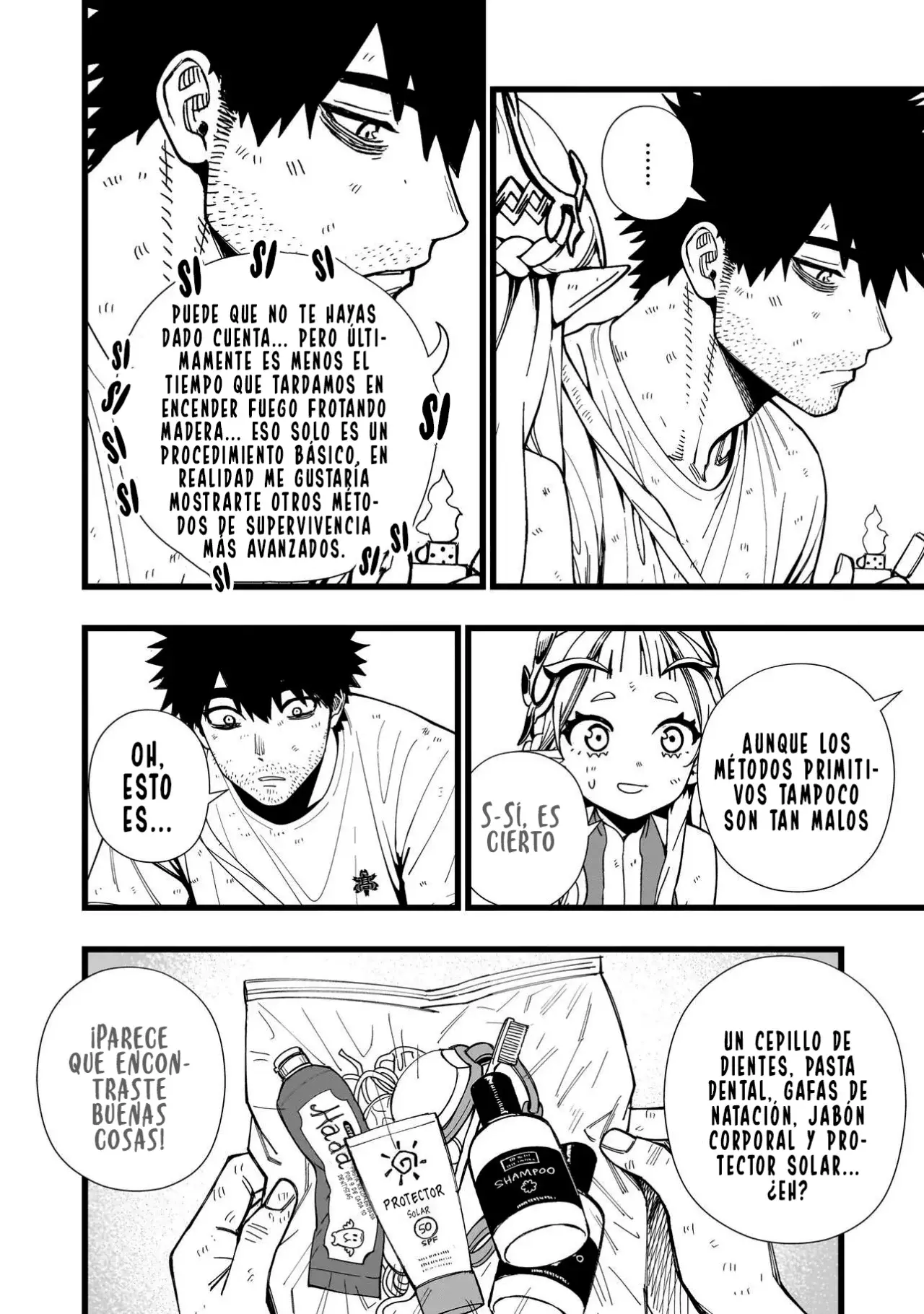 SENKI SURVIVAL SAGA - ISEKAI NO UNMEI WO KAKETA MUJINTOU FUJUN ISEIKOUYU Capitulo 23 página 5