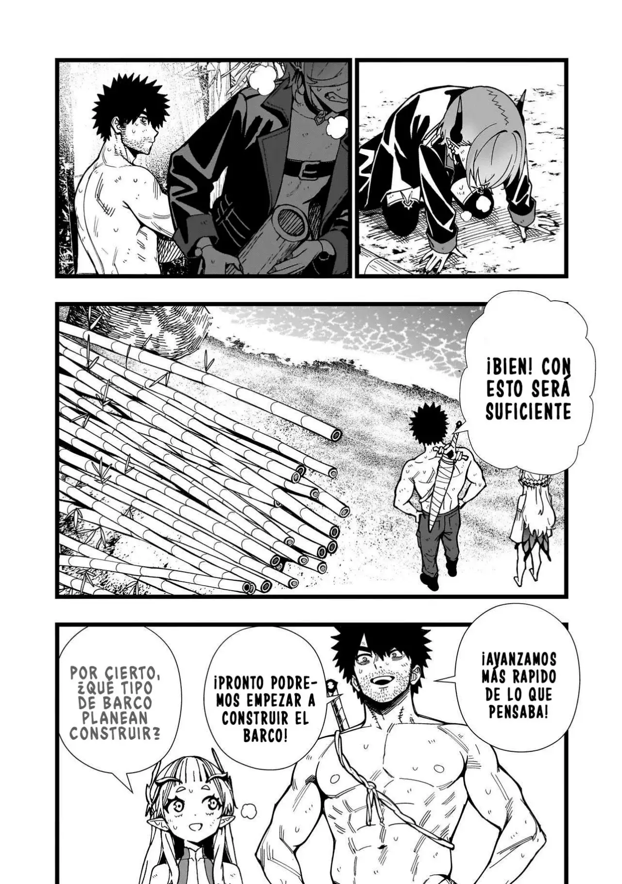SENKI SURVIVAL SAGA - ISEKAI NO UNMEI WO KAKETA MUJINTOU FUJUN ISEIKOUYU Capitulo 24 página 11