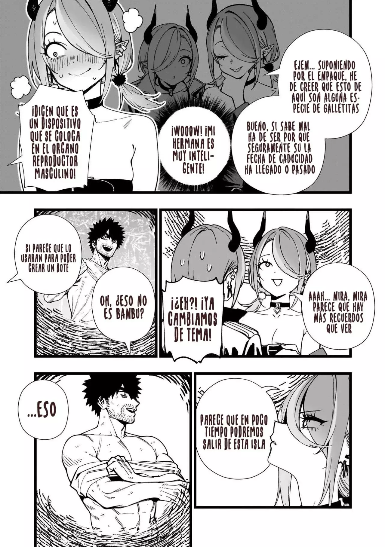 SENKI SURVIVAL SAGA - ISEKAI NO UNMEI WO KAKETA MUJINTOU FUJUN ISEIKOUYU Capitulo 24 página 6