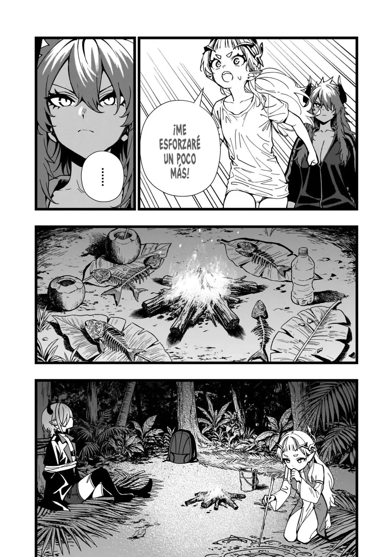 SENKI SURVIVAL SAGA - ISEKAI NO UNMEI WO KAKETA MUJINTOU FUJUN ISEIKOUYU Capitulo 28 página 14