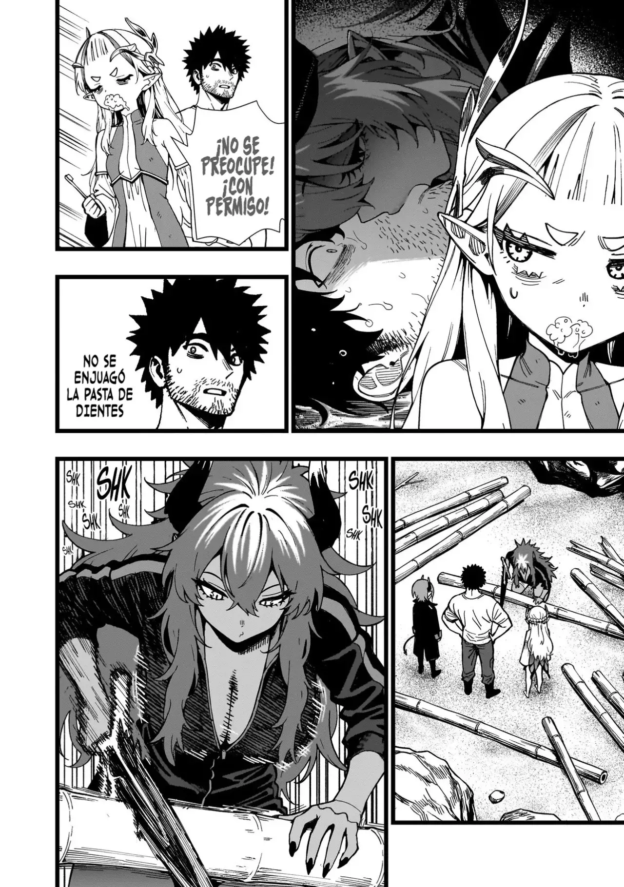 SENKI SURVIVAL SAGA - ISEKAI NO UNMEI WO KAKETA MUJINTOU FUJUN ISEIKOUYU Capitulo 29 página 3