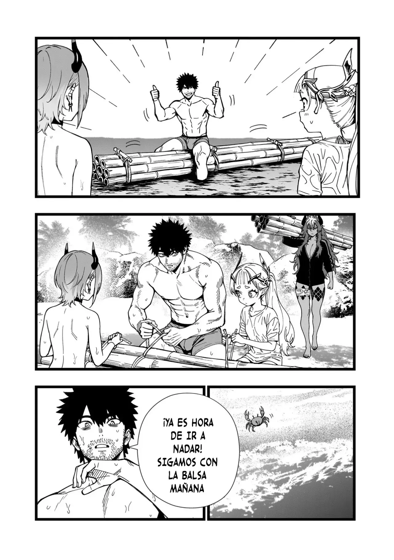 SENKI SURVIVAL SAGA - ISEKAI NO UNMEI WO KAKETA MUJINTOU FUJUN ISEIKOUYU Capitulo 29 página 5