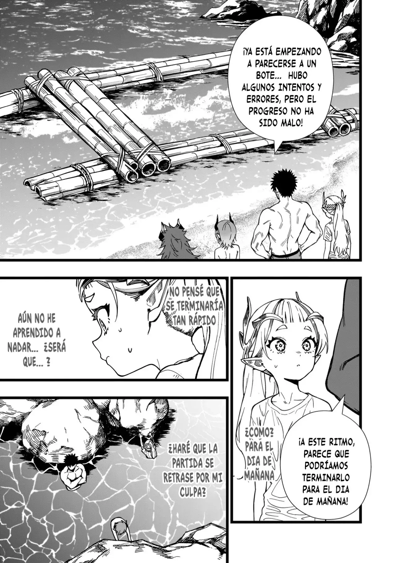 SENKI SURVIVAL SAGA - ISEKAI NO UNMEI WO KAKETA MUJINTOU FUJUN ISEIKOUYU Capitulo 29 página 6