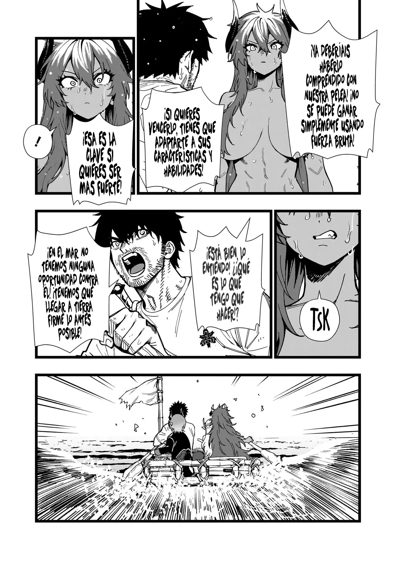 SENKI SURVIVAL SAGA - ISEKAI NO UNMEI WO KAKETA MUJINTOU FUJUN ISEIKOUYU Capitulo 31 página 21