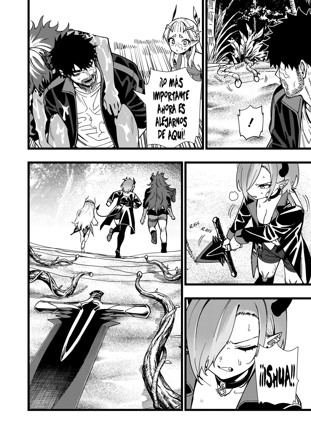 SENKI SURVIVAL SAGA - ISEKAI NO UNMEI WO KAKETA MUJINTOU FUJUN ISEIKOUYU Capitulo 34 página 11