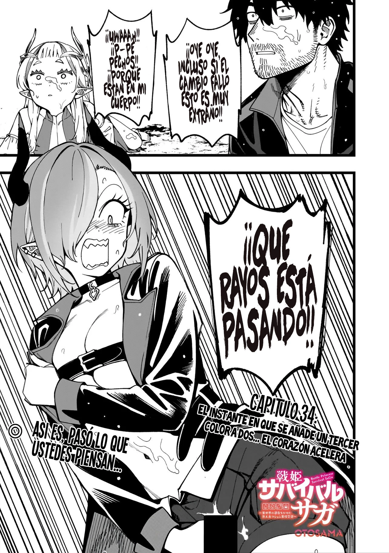 SENKI SURVIVAL SAGA - ISEKAI NO UNMEI WO KAKETA MUJINTOU FUJUN ISEIKOUYU Capitulo 34 página 2