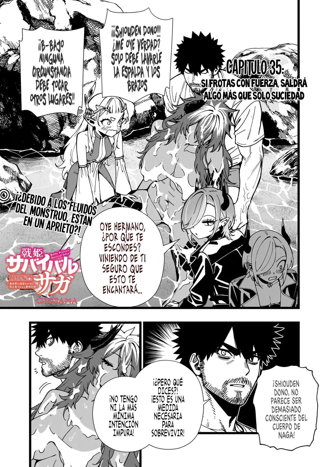 SENKI SURVIVAL SAGA - ISEKAI NO UNMEI WO KAKETA MUJINTOU FUJUN ISEIKOUYU Capitulo 35 página 2
