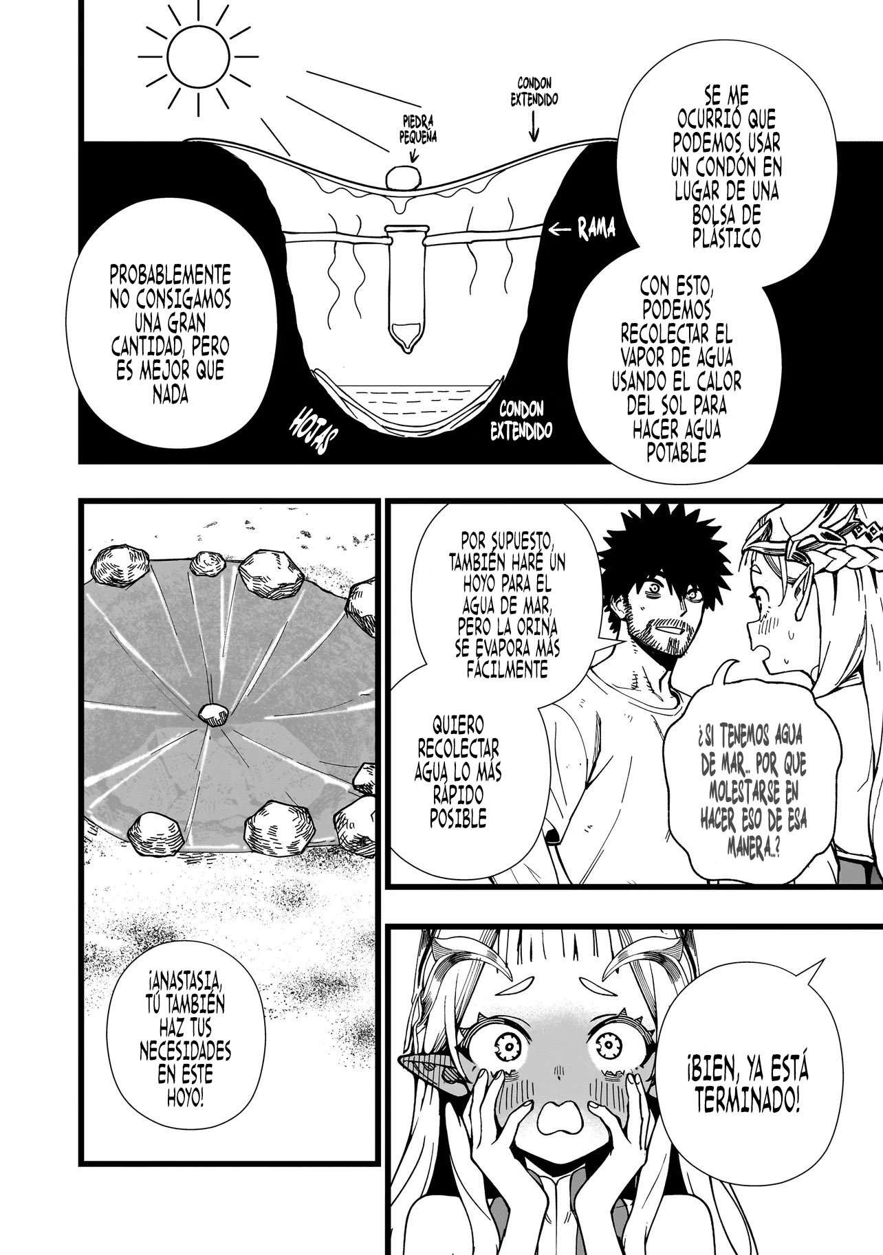 SENKI SURVIVAL SAGA - ISEKAI NO UNMEI WO KAKETA MUJINTOU FUJUN ISEIKOUYU Capitulo 36 página 11
