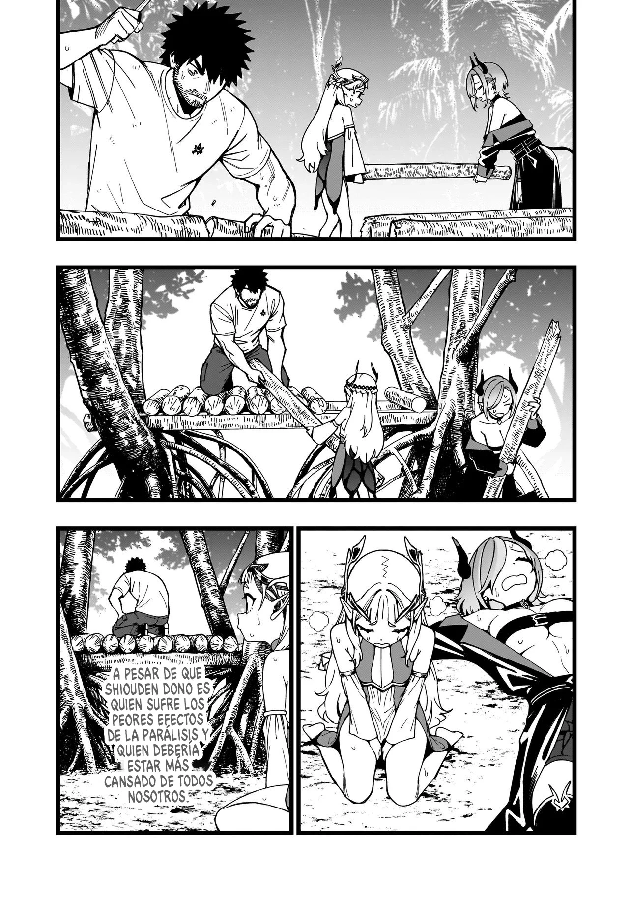 SENKI SURVIVAL SAGA - ISEKAI NO UNMEI WO KAKETA MUJINTOU FUJUN ISEIKOUYU Capitulo 37 página 12