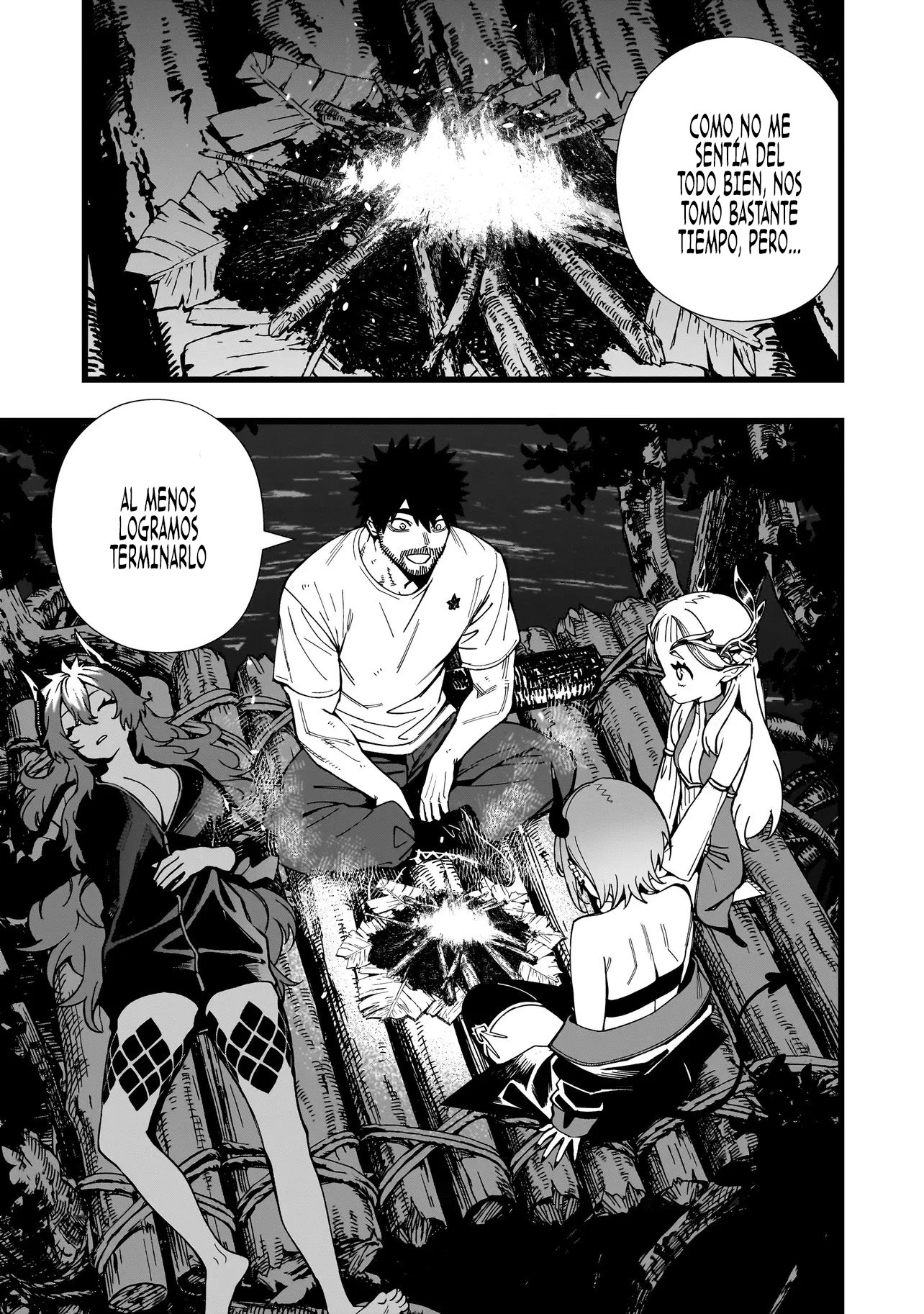 SENKI SURVIVAL SAGA - ISEKAI NO UNMEI WO KAKETA MUJINTOU FUJUN ISEIKOUYU Capitulo 37 página 14