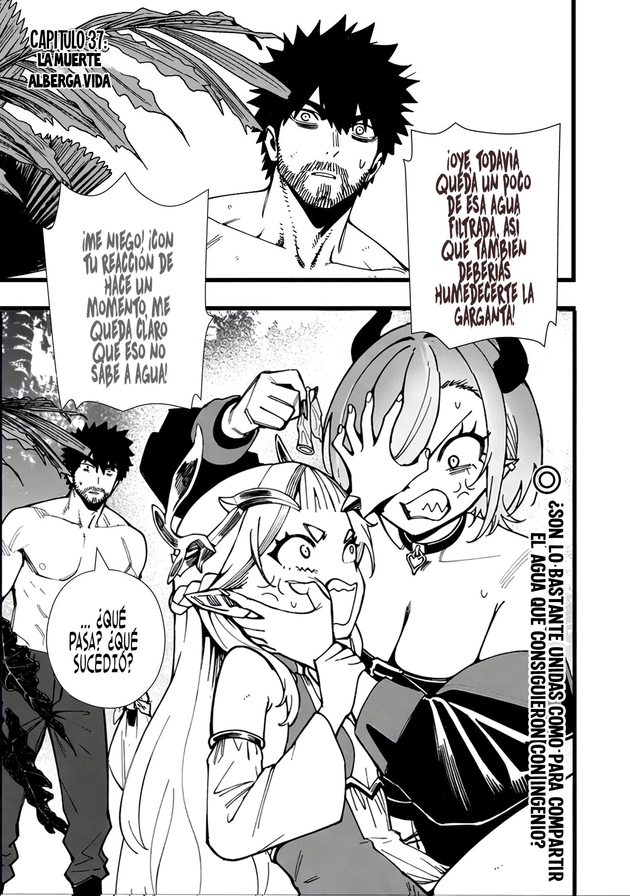 SENKI SURVIVAL SAGA - ISEKAI NO UNMEI WO KAKETA MUJINTOU FUJUN ISEIKOUYU Capitulo 37 página 2