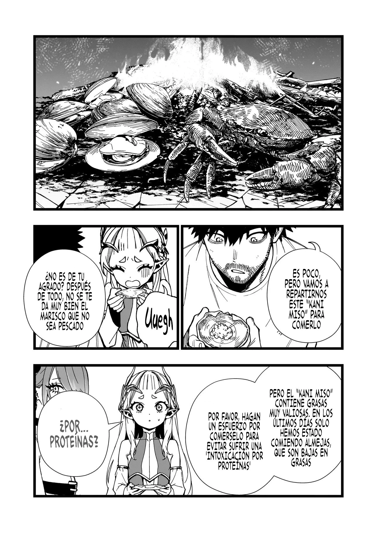 SENKI SURVIVAL SAGA - ISEKAI NO UNMEI WO KAKETA MUJINTOU FUJUN ISEIKOUYU Capitulo 38 página 7