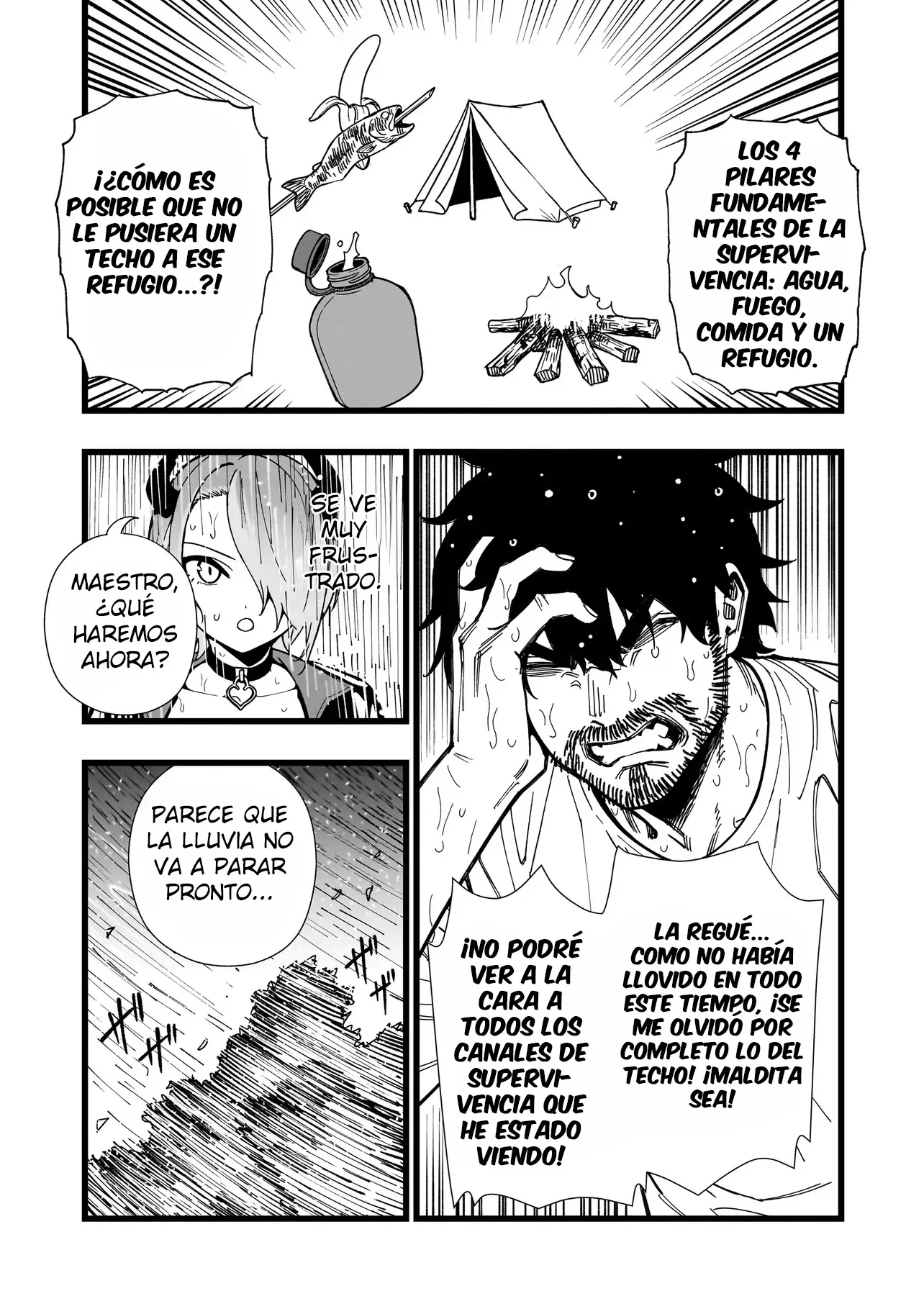 SENKI SURVIVAL SAGA - ISEKAI NO UNMEI WO KAKETA MUJINTOU FUJUN ISEIKOUYU Capitulo 40 página 8