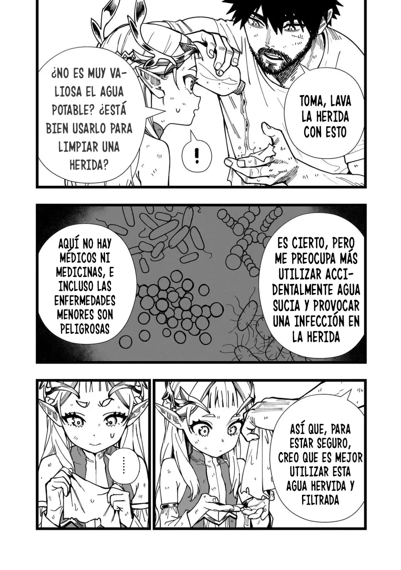 SENKI SURVIVAL SAGA - ISEKAI NO UNMEI WO KAKETA MUJINTOU FUJUN ISEIKOUYU Capitulo 8 página 11
